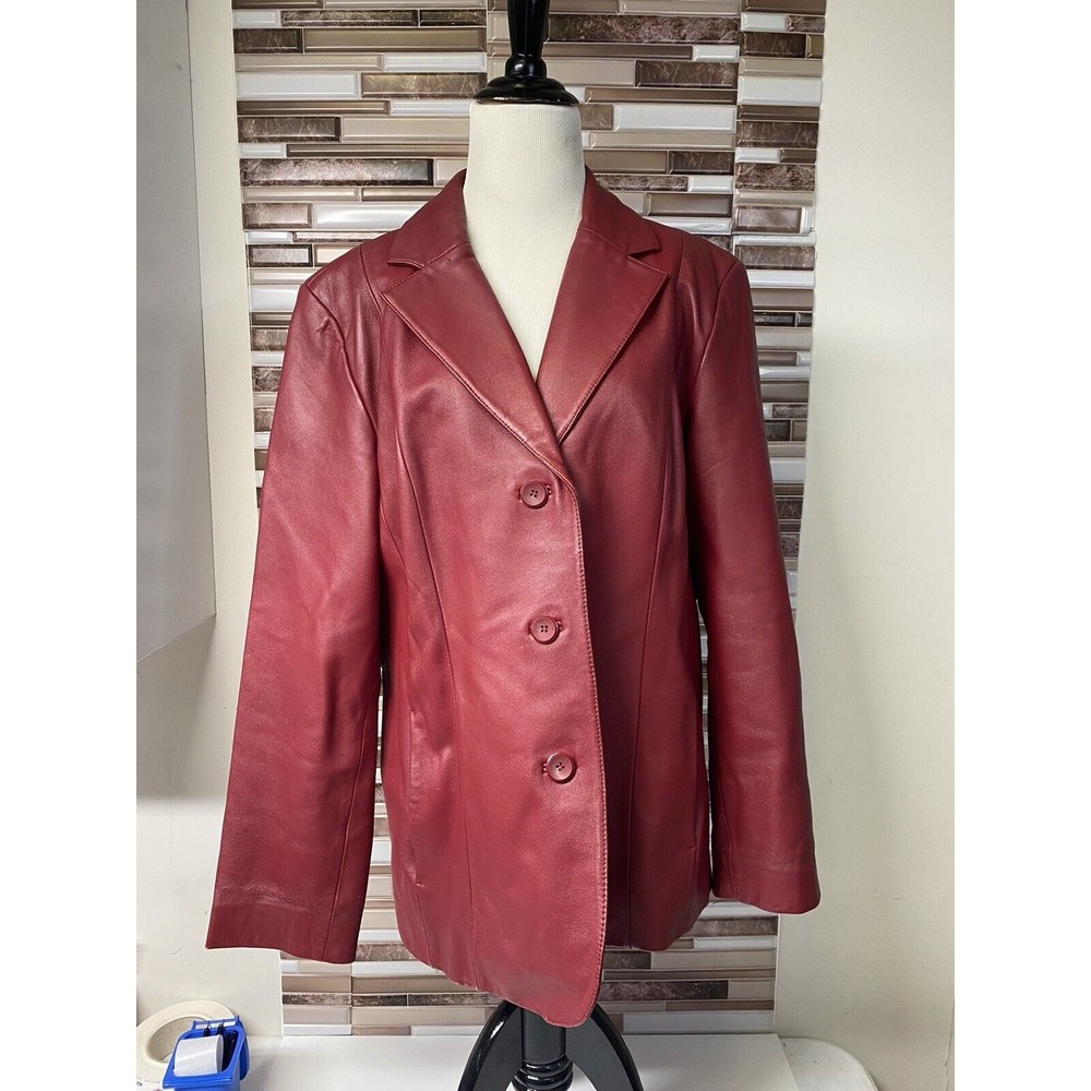 Vintage G-lll Leather Jacket Women’s Size M/L